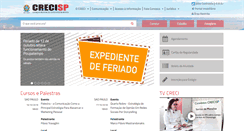 Desktop Screenshot of crecisp.gov.br