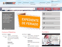 Tablet Screenshot of crecisp.gov.br
